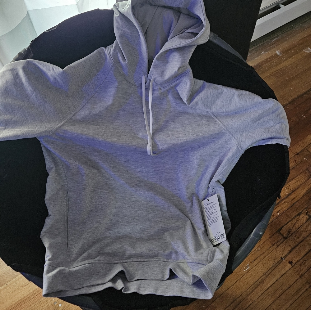 Lululemon Heather Grey hoodie